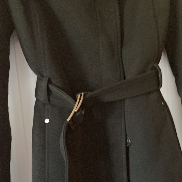 Mango suit belted fall coat size medium - Picture 4 of 8